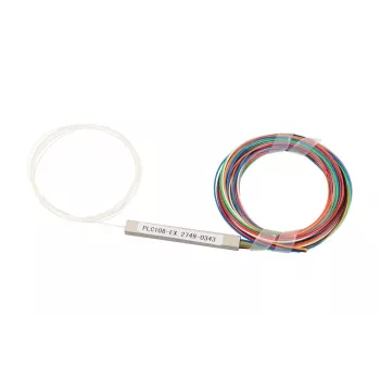 Optiskais PLC sadalītājs 1:8 Extralink 900 µm šķiedra, bez savienotāja