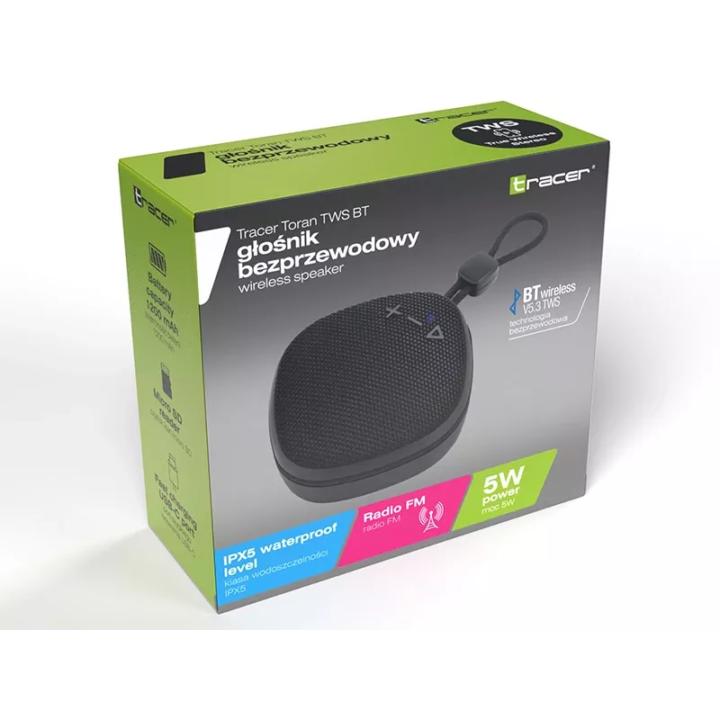 Tracer Toran TWS Bluetooth Black