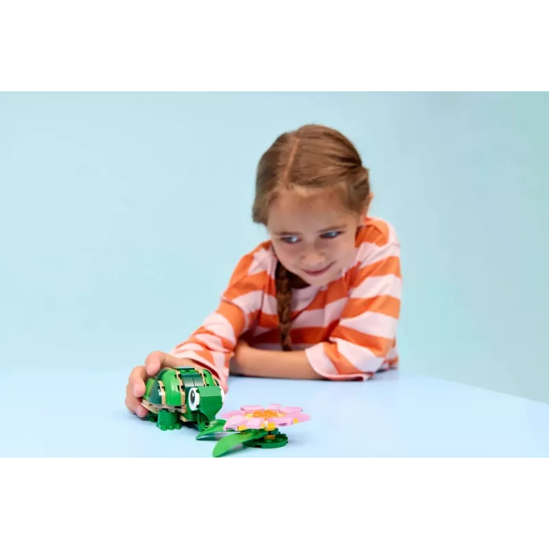 LEGO CREATOR 3 IN 1 31377 Bruņurupucis ar ūdensrozes ziedu