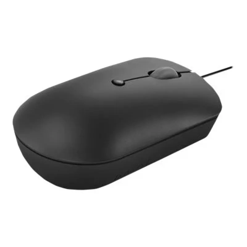 Vadu optiskā pele Lenovo GY51D20875 USB Type-C, piemērota abām rokām, 2400 DPI, 4 pogas, melna
