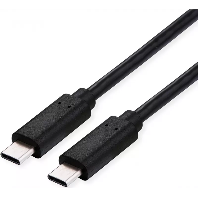 USB kabelis VALUE 11.99.9082 USB4 Gen 3x2 1 m USB C melns