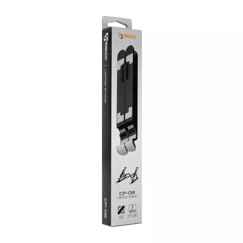 Klēpjdatora dzesēšanas paliktnis SBOX CP-08 ar 4 ventilatoriem, USB darbināms