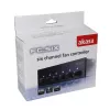Ventilatora ātruma kontrolieris Akasa AK-FC-08BKV2 melns 6 kanālu