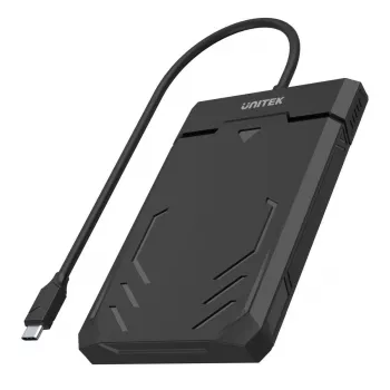 Unitek Y-3036A - DiskGuard Raiden 2.5 USB-C uz SATA III 2.5” HDD/SSD cietā diska korpuss