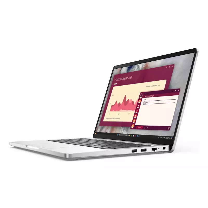 Dell Pro 14 klēpjdators — Intel Core Ultra 7 265U, 14 collu FHD+ 1920×1200, 16 GB DDR5, 512 GB SSD, Windows 11 Pro, Platinum