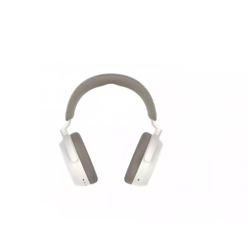 Austiņas Sennheiser Momentum 4 Wireless — Bluetooth 5.2, 60 h, ANC, slēgta tipa, 3.5 mm, baltas