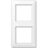 Slēdža izpildmehānisma pārsega plāksne JUNG AS 582 WW Balta — Duroplast, 80.5×151.5 mm