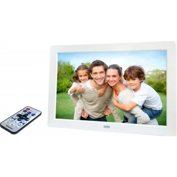 Digitālais foto rāmis SENCOR SDF 874 WH — 8 collu IPS, 1280 x 800, balts