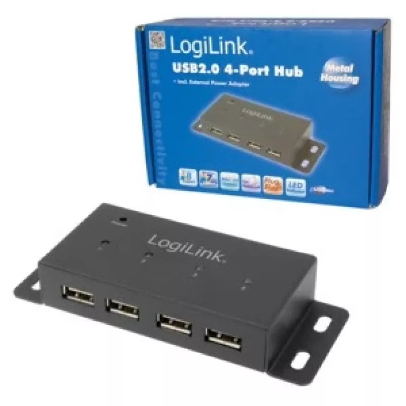 USB centrmezgls LogiLink UA0141A