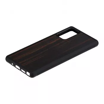 Aizsargājošs tālruņa maciņš Man and Wood Samsung Galaxy Note 20 — melnkoka melns