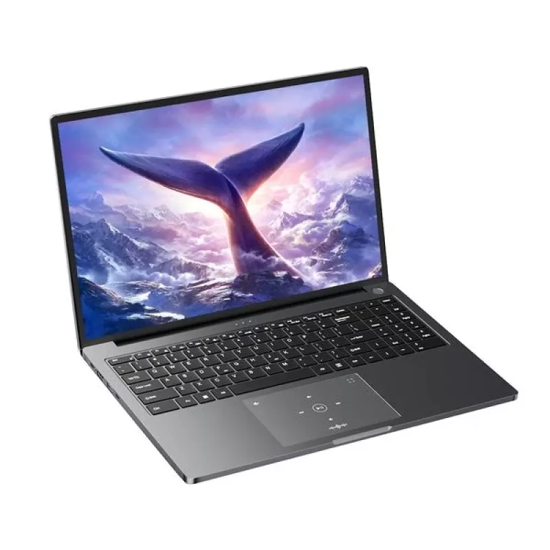 Klēpjdators BLACKVIEW GamiBook-8 — 16 collu WUXGA IPS, AMD Ryzen 7 7735HS 8‑kodolu 4,75 GHz, 32 GB DDR5, 1 TB SSD, Radeon 680M, Windows 11 Pro, Zvaigžņu pelēks