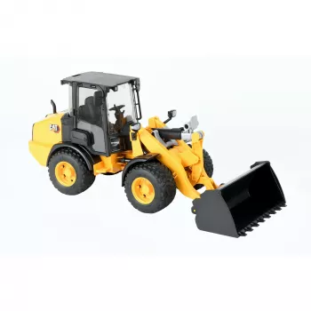 Kompakts locīklocītājs iekrāvējs BRUDER BR-02485 1:16 mēroga modelis, spiedlietais rotaļu transportlīdzeklis