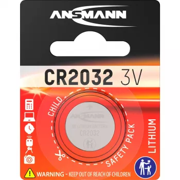 Vienreizlietojamā baterija Ansmann CR 2032