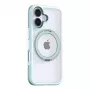 Aizsargapvalks Torras Ostand R Fusion iPhone 16 — zaļš, plāns aizsargapvalks ar precīziem izgriezumiem