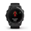 Viedpulkstenis GARMIN epix Pro (Gen 2) — 1,4 collu AMOLED 454×454, 32 GB, GPS, Wi‑Fi, Bluetooth, 51 mm korpuss, 98 g, melns silikons