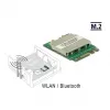 Tīkla karte DeLOCK 95254 WLAN Bluetooth 433.3 Mbit/s