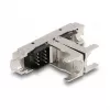 DeLOCK RJ45 sakabe LSA–LSA Cat.8.1 bez instrumentiem, melna