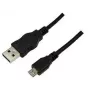 USB vads LogiLink 1m USB A-USB Micro B