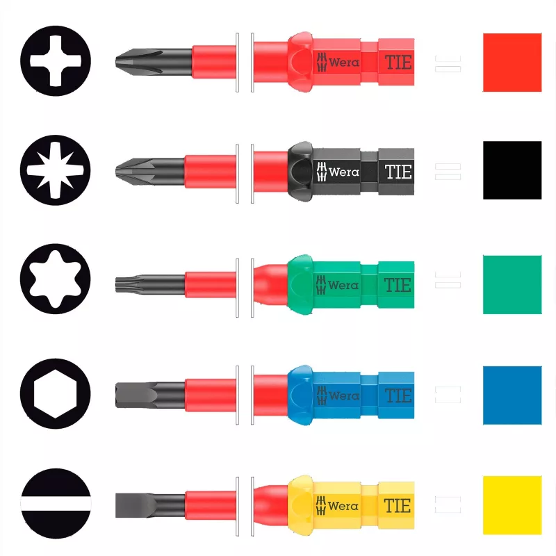 Skrūvgriežu komplekts Wera 05006617001 6 gab. ergonomiski rokturi