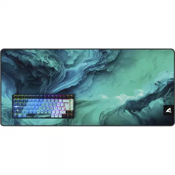 Mehāniskā spēļu tastatūra Sharkoon SKILLER SGK50 S3 Ultimate Rev2 piparmētru zilā krāsā QWERTZ izkārtojums