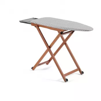 Gludināmais dēlis ARREDAMENTI STIROLIGHT 135 x 45 cm, brūns pārvalks, salokāmas kājas