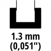 Cieta motorzāģa sliede Einhell 4500363 25 cm