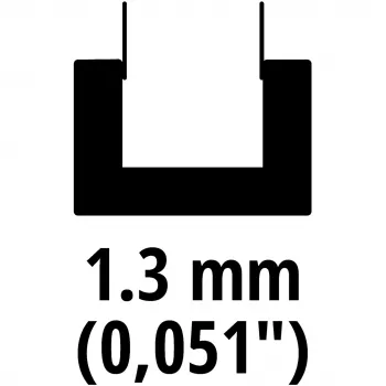 Cieta motorzāģa sliede Einhell 4500363 25 cm