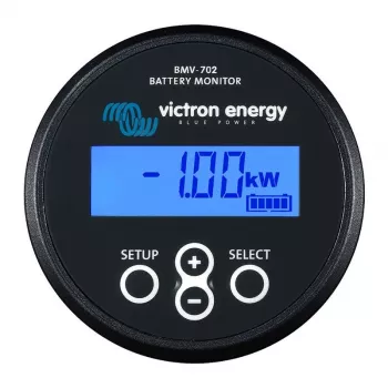 Akumulatora monitors Victron Energy BMV-702 MELNS 12V 500A ar Bluetooth