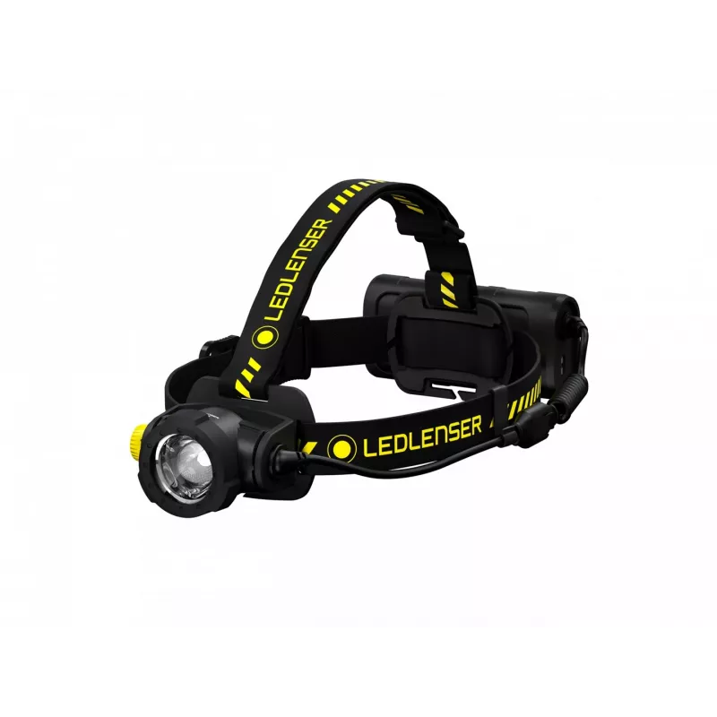 Galvas lukturītis Led Lenser H15R Work Melns dzeltena