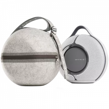 Portable Bluetooth speaker DEVIALET Mania Cocoon Light pelēka