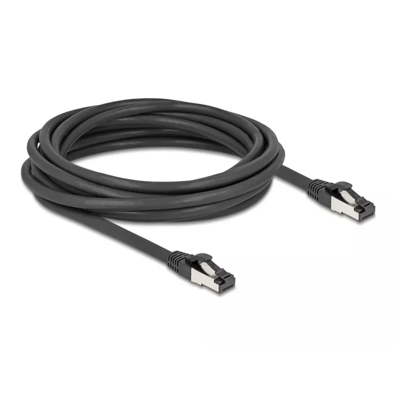 Tīkla kabelis DeLOCK 80574 RJ-45 Cat8.1 5 m Melns