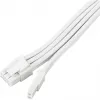 Barošanas avota pagarinātāja kabelis SILVERSTONE PCIe 8‑pin SST-PP07E-PCI8W-V2 30 cm balts