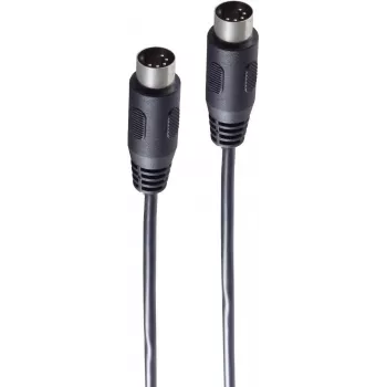 Audio kabelis ShiverPeaks BS10002 1.5m DIN 5-pin melns