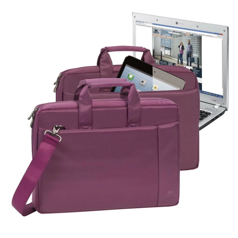 Rivacase 8231 39,6 cm (15,6 inch) Messenger soma, violeta