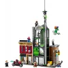 Konstrukciju rotaļlieta LEGO Marvel komplekts 76324 Zirnekļcilvēks pret Oscorp, 808 detaļas, 8 minifigūras, vecumam no 10 gadiem