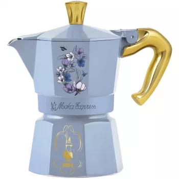 Bialetti Moka Express Bridgerton 3TZ (150 ml) zila