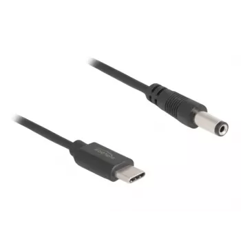 DeLOCK USB Type-C strāvas kabelis 1 m 5.5 x 2.1 mm vīrišķais 5 V 1.5 A