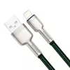 USB-A uz Lightning kabelis Baseus 1 m, zaļš
