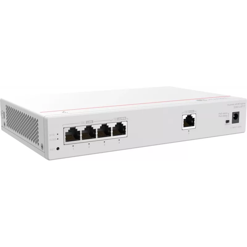 Huawei S380-L4P1T daudzfunkciju maršrutētājs, 1x WAN, 4x POE LAN