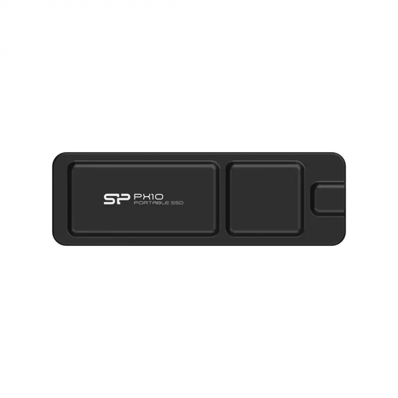Ārējais SSD Silicon Power PX10 512 GB USB Type-C 3.2 Gen 2, 1050 MB/s, alumīnija, melns