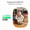 Kabelis USB-C-USB-C PowerStream 100W pīts 1,2m balts