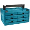 Makita MAKSTOR 3.6 Sīkdaļu kaste Melna, Zila