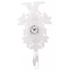 NeXtime klok 2988 Cuckoo Weeble, 41x21 cm, sienas, balts