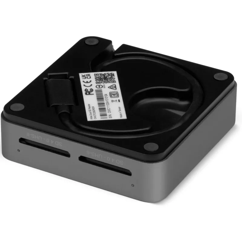 OWC Atlas - SD - SDXC - Melns - 2400 Mbit/s - Aktivitāte - Jā - macOS X 10.11 El Capitan macOS 10.12 Sierra macOS 10.13 High Sierra macOS 10.14 Mojave macOS 10.15... - USB 3.2 Gen 2