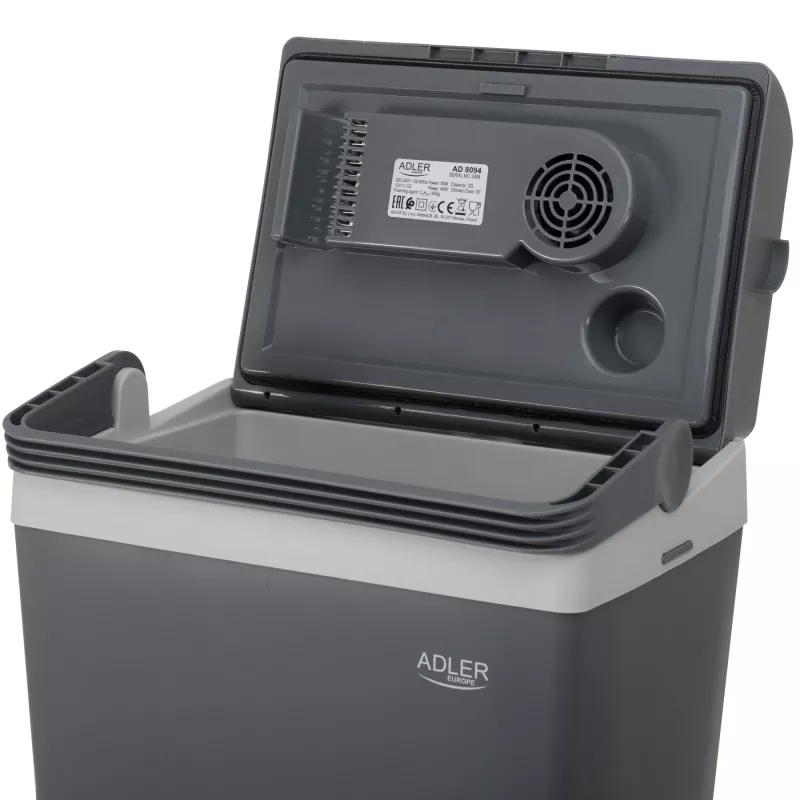Pārnēsājams dzesētājs Adler AD 8094, 22 L tilpums, 220–240 V tīkla barošana