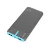 PowerBank EnerGo 10000mAh pelēkzils