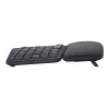 Logitech ERGO K860 - Tastatūra - Bezvadu - 2,4 GHz, Bluetooth 5.0 - QWERTY - Spāņu - Grafīts