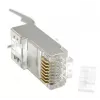 RJ45 savienotāji GEMBIRD CAT7 8P8C zelta pārklājums 15µm FTP/SFTP iepakojumā pa 50