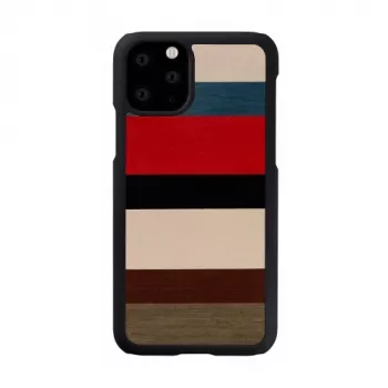 viedtālruņa maciņš man and wood iPhone 11 Pro — corallina Melns