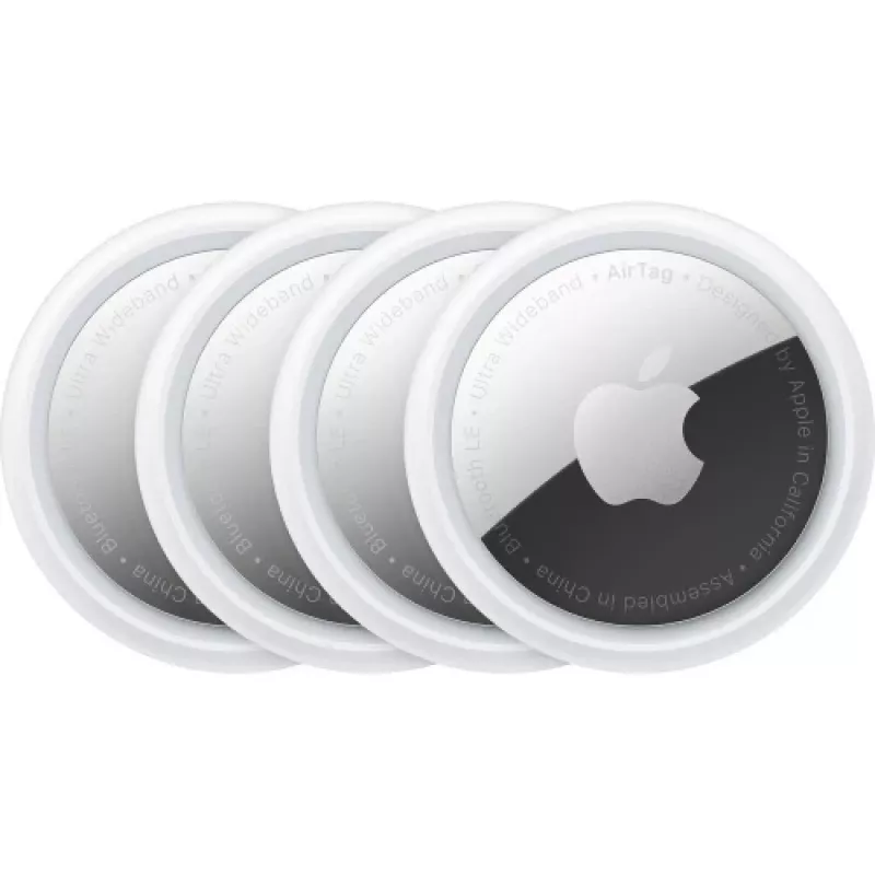 Apple AirTag Anti-tab Bluetooth-tags Melns Sudrabs Balts iPhone/iPad/iPod